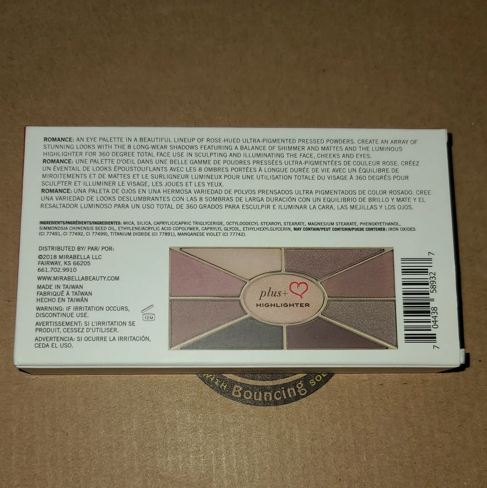 Mirabella Eyeshadow Palette - Picture 6 of 13